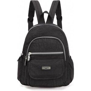 AMYRN Womens Casual Backpack-Black